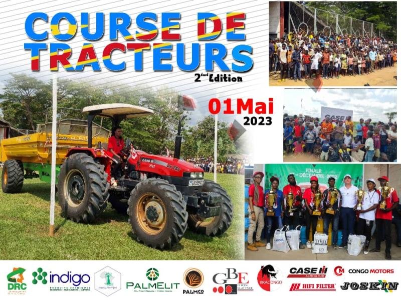 La Finale de la course des tracteurs 2023 de GBE/Agri-DRC 